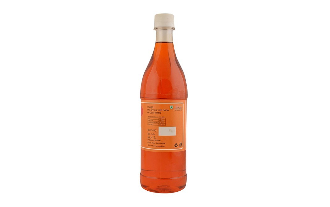 VSR Synthetic Orange Syrup    Plastic Bottle  700 millilitre
